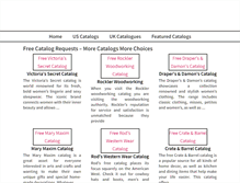 Tablet Screenshot of catalogdelight.com